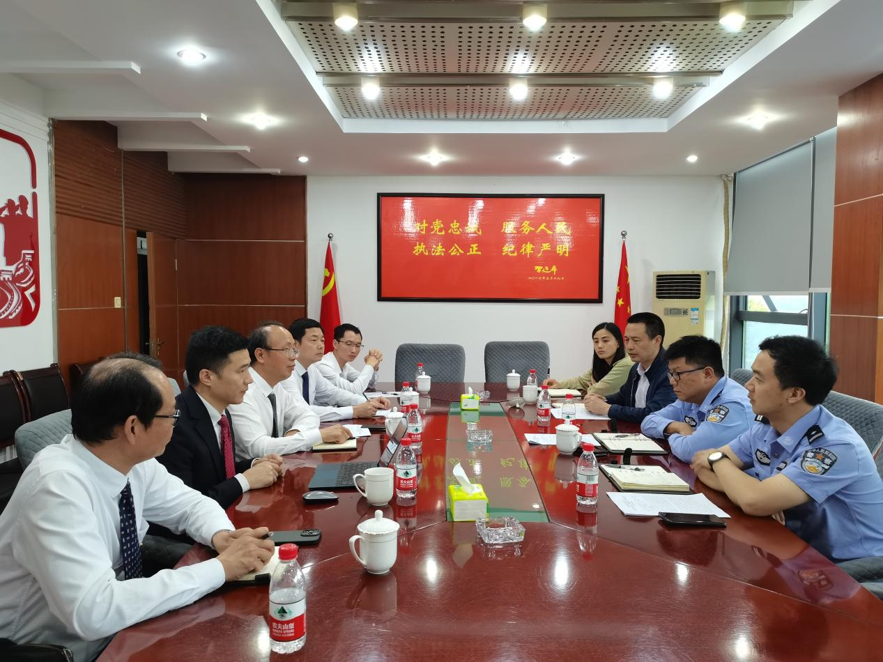 军航所与礼嘉派出所、礼嘉司法所共同召开“警调结合”法律服务工作座谈会